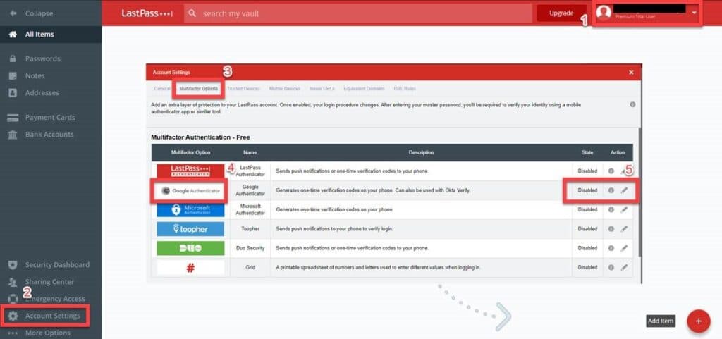Enable Multi-factor Authentication